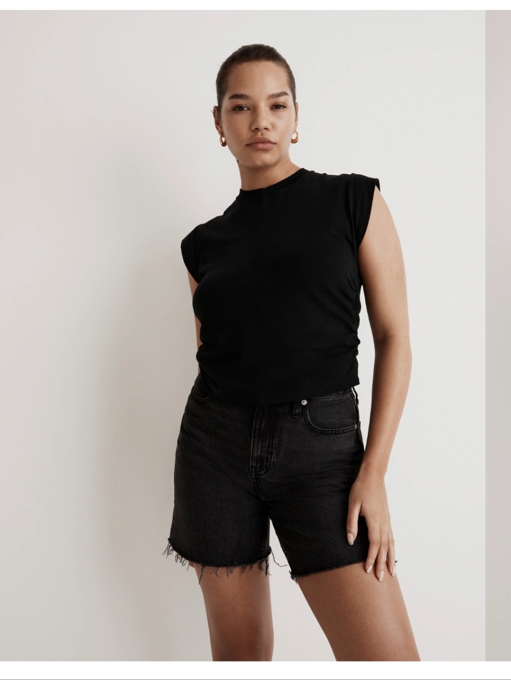 Madewell Side Cinch Muscle Tee